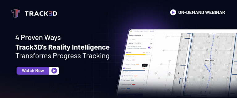 Track3D Webinars | Construction Reality Intelligence