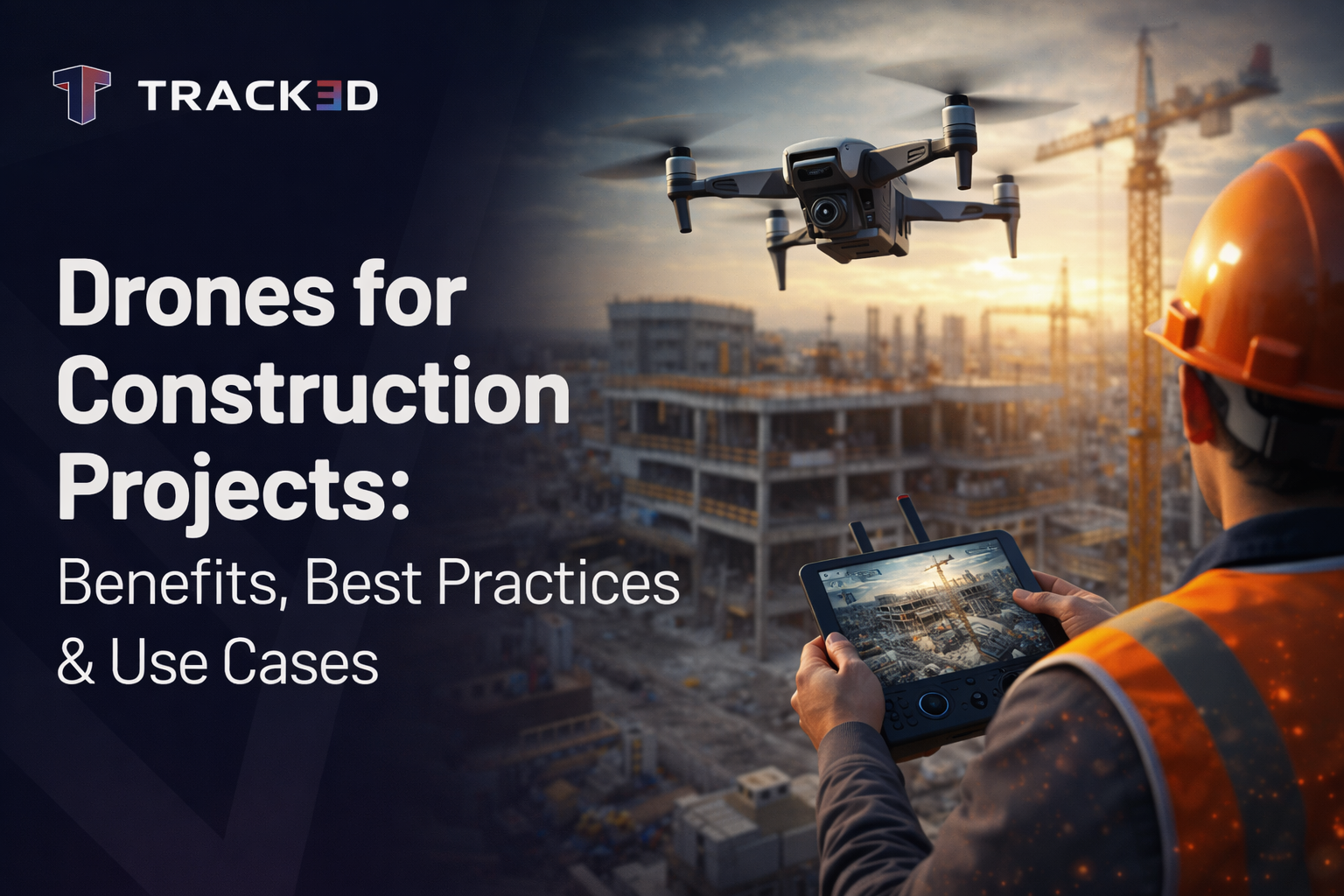 Drones enhancing construction projects efficiency