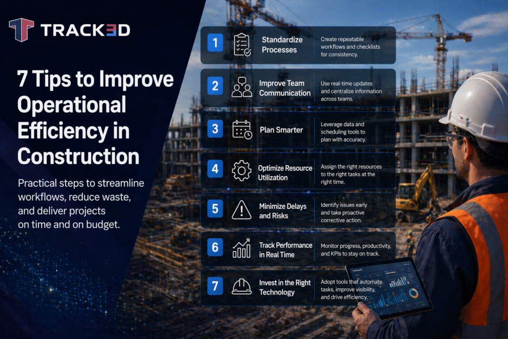 7 tips to improve construction efficiency