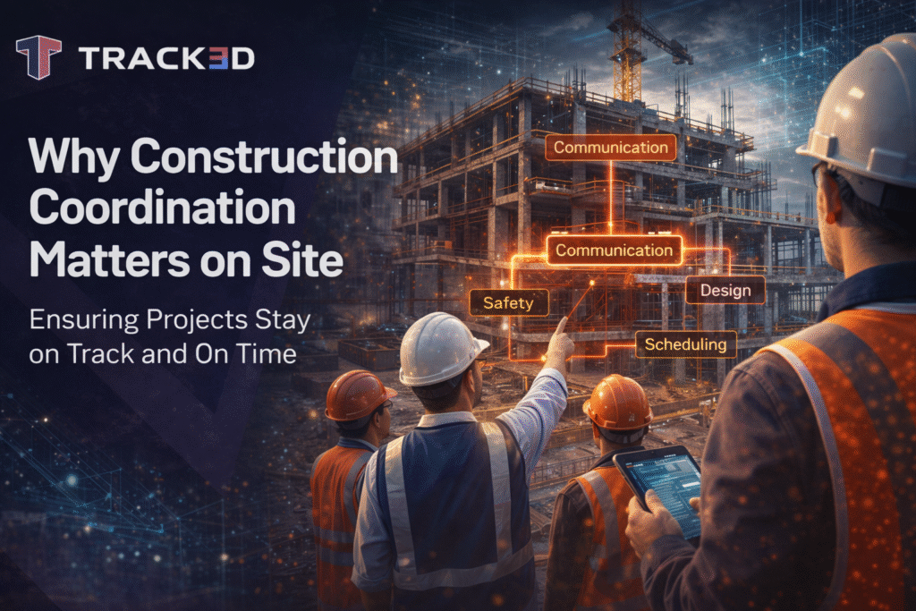 Construction coordination at work