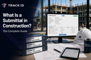 Submittal process in construction office