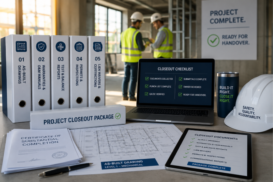 Construction Project Closeout Documents