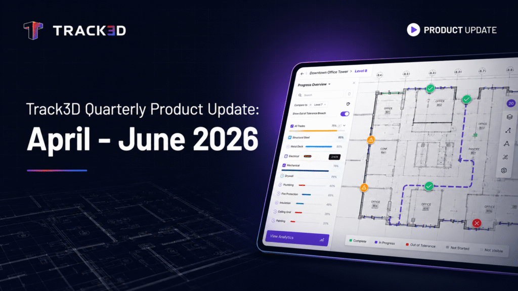 Track3D Quarterly Product Update: April-June 2026